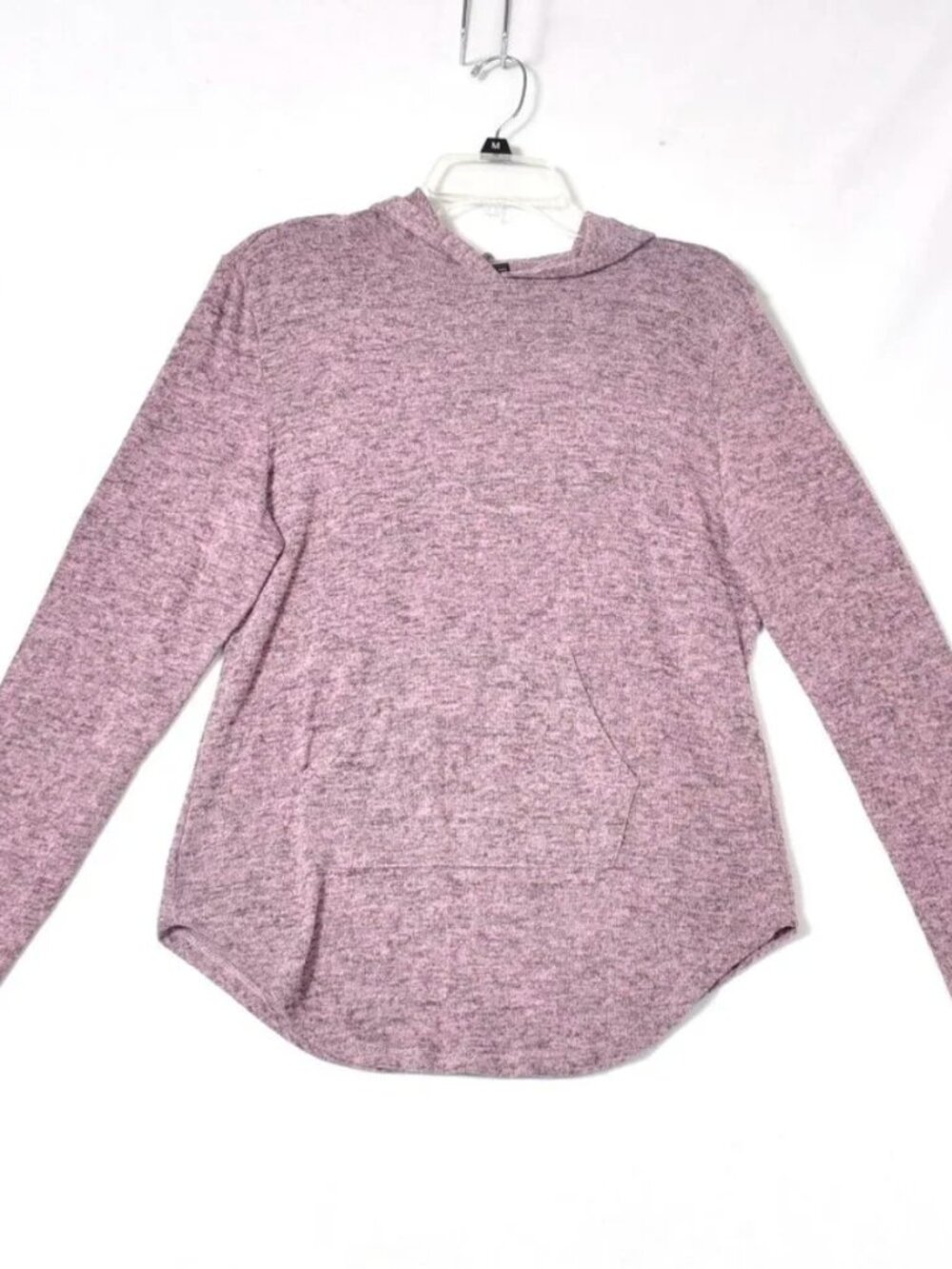 Free For All Women's Brown Pullover Hooded Shirt Size Medium